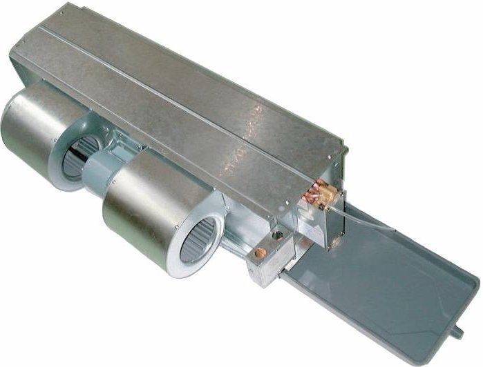 Фанкойл канальный GDU-V-14SSR-B 2T (12.80) 30 Па с пленумом