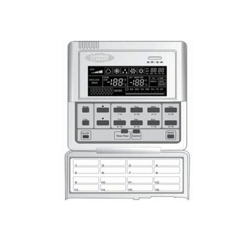 Контролер GC-CE50-24/E Smart Zone (max. 3 наружных и 16 внутренних блоков)